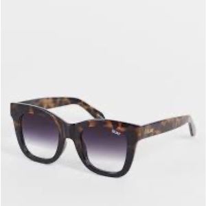 Quay After Hours Tortoise-Shell Sunglasses